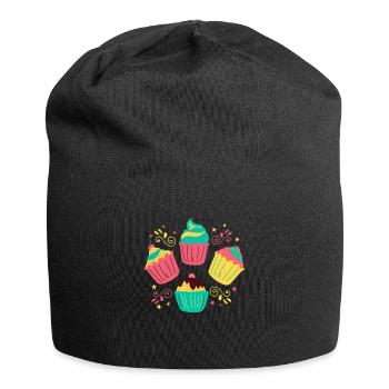 Cupcakes - Jersey Beanie - black - Front