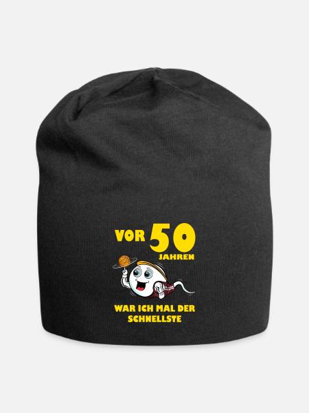 50.Ehrentag 50. Jubiläum Club der alten Säcke 50 - Jersey-Beanie - Schwarz
