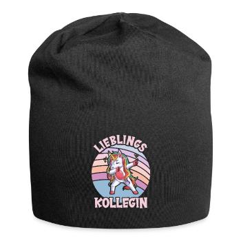 Lieblings Kollegin - Jersey-Beanie - Schwarz - Vorne