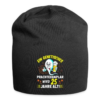 Vor 25 Jahren war ich mal der Schnellste 25 Jahre - Jersey-Beanie - Schwarz - Vorne