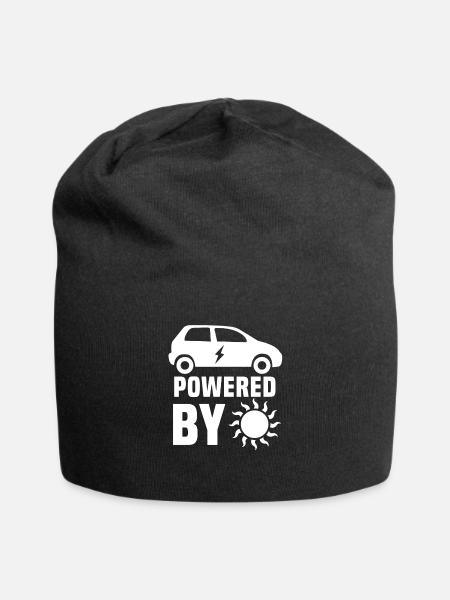 Electric car - Jersey Beanie - black