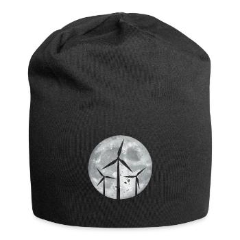 Wind turbine - Jersey Beanie - black - Front
