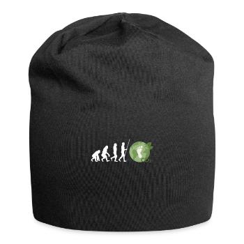 Climatologue Climatologie Empreinte CO2 - Bonnet en jersey - noir - Devant