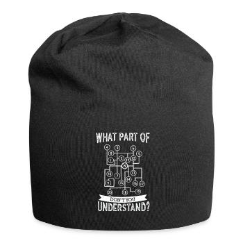 What Part Don't You Understand? Truck Gear Trucker - Jersey Beanie - black - Front