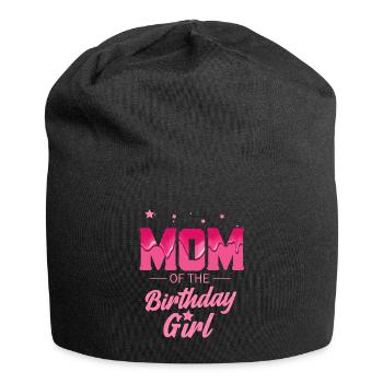 Femme Maman de la fille d’anniversaire Maman Maman Grand-mère - Bonnet en jersey - noir - Devant