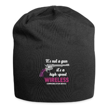 Its Not A Gun Meme Funny Its Not A Gun - Jersey Beanie - black - Front