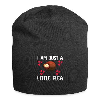 Floh Geschenk Kinder - Jersey-Beanie - Anthrazit - Vorne