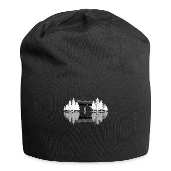 Birdwatchers Bird watching Ornithologist - Jersey Beanie - black - Front