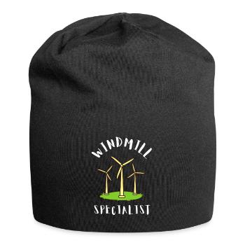 Ingénieur en environnement et sciences de l’environnement - Bonnet en jersey - noir - Devant