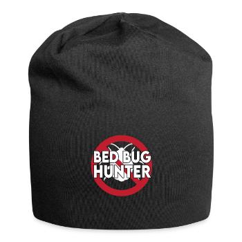 Bettwanzen Jäger - Jersey-Beanie - Schwarz - Vorne