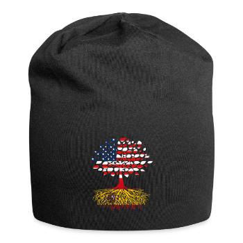 Américains d’origine espagnole - Bonnet en jersey - noir - Devant