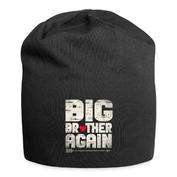 Big Brother Finally Big Bro Gamer Promoted Son - Jersey-Beanie - Schwarz - Vorne