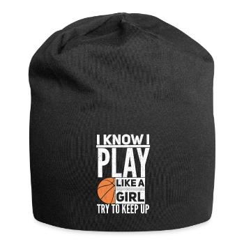 Basketball Basketballer - Jersey Beanie - black - Front