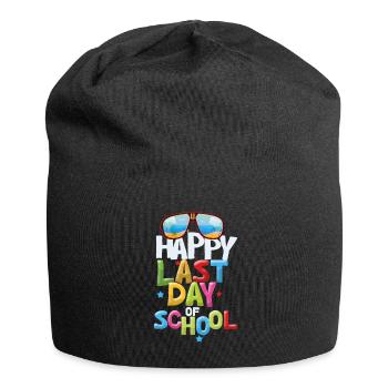 Happy Last Day Of School Students And Teachers - Jersey Beanie - black - Front