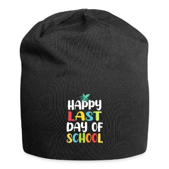 Happy Last Day Of School Students And Teachers - Jersey Beanie - black - Front
