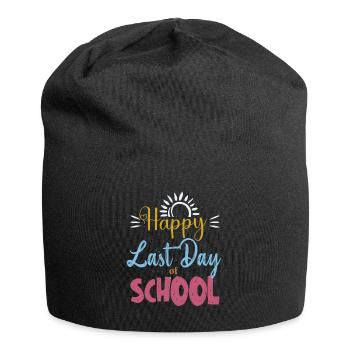 Happy Last Day Of School Students And Teachers - Jersey Beanie - black - Front