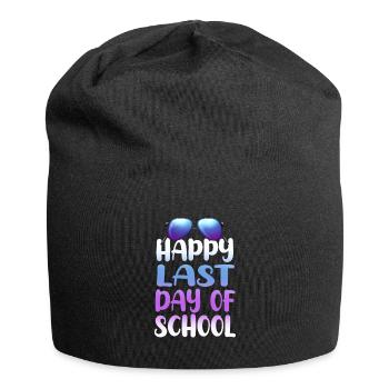 Happy Last Day Of School Students And Teachers - Jersey Beanie - black - Front