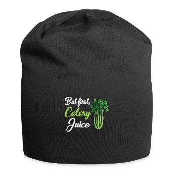 Celery juice - Jersey Beanie - black - Front