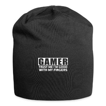 Funny Gamer Video Game T-Shirt - Jersey Beanie - black - Front