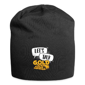 Mine d’or minière - Bonnet en jersey - noir - Devant