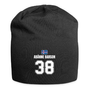 Fußball Island Sauf Trikot Abanne Barson 38 - Jersey-Beanie - Schwarz - Vorne