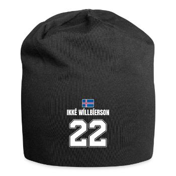 Fußball Island Sauf Trikot Ikke Willbierson 22 - Jersey-Beanie - Schwarz - Vorne