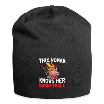 Basketball Basketballer - Jersey Beanie - black - Front