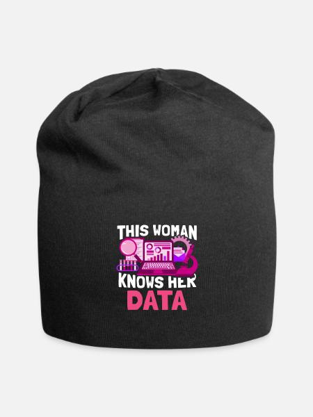 Big Data Science Engineer Scientist Analyst - Jersey-Beanie - Schwarz