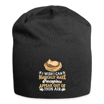 Porc-épic - Bonnet en jersey - noir - Devant