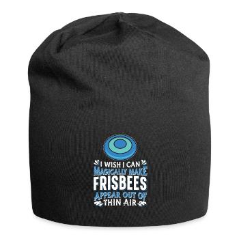 Frisbee - Bonnet en jersey - noir - Devant