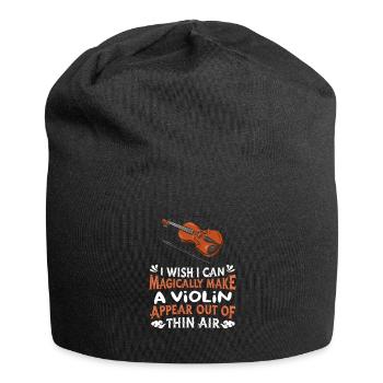 Violinist Violinist Violinist Violin Violin - Jersey Beanie - black - Front