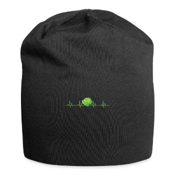 Kohl Herzschlag - Jersey-Beanie - Schwarz - Vorne