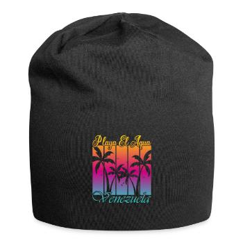 Playa El Aqua Venezuela - Jersey-Beanie - Schwarz - Vorne