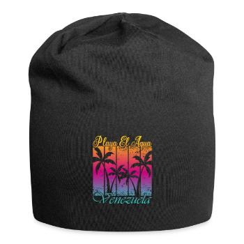 Playa El Aqua Venezuela - Jersey-Beanie - Schwarz - Vorne