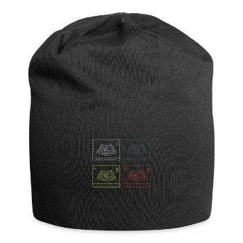 Sonographer Ultrasound Echography Sonography - Jersey-Beanie - Schwarz - Vorne