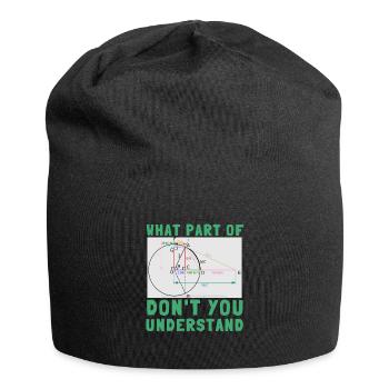 Billard Cue Sports Et Snooker Tournoi - Bonnet en jersey - noir - Devant