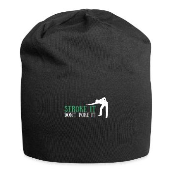 Billard Cue Sports Et Snooker Tournoi - Bonnet en jersey - noir - Devant