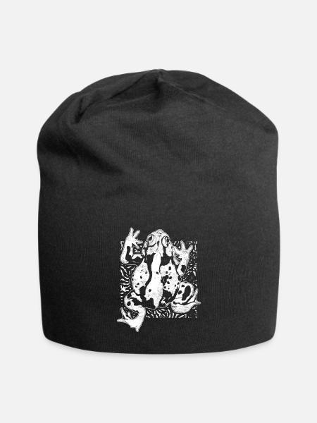 Crapaud - Bonnet en jersey - noir