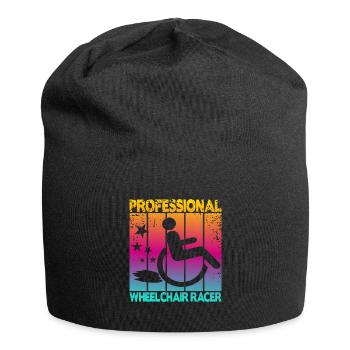 Professional Wheelchair Racer - Jersey Beanie - black - Front
