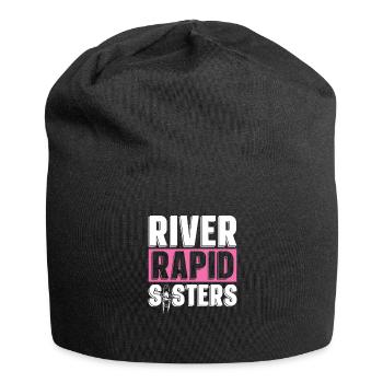 Rafting Canoë Kayak d’eau vive - Bonnet en jersey - noir - Devant