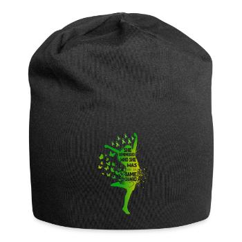 She Remembered Who She Was And The Game Changed - Jersey Beanie - black - Front