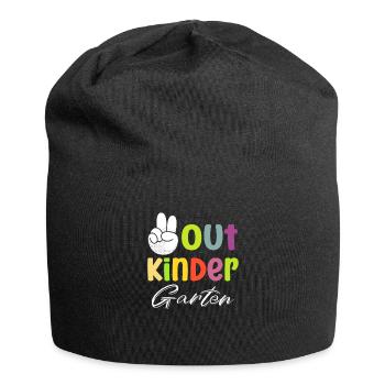 Jardin d’enfants - Bonnet en jersey - noir - Devant