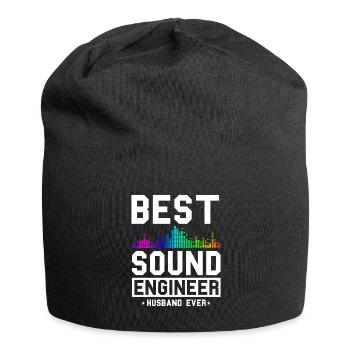Tontechniker Sound Audio Engineer - Jersey-Beanie - Schwarz - Vorne
