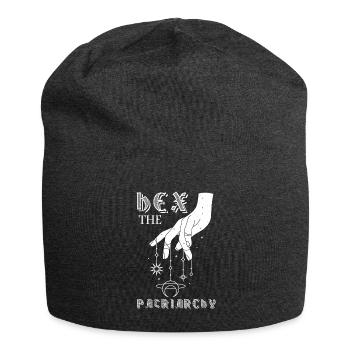 Hex Le Patriarcat - Bonnet en jersey - charbon - Devant
