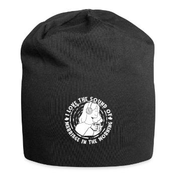 Tontechniker Sound Audio Engineer - Jersey-Beanie - Schwarz - Vorne