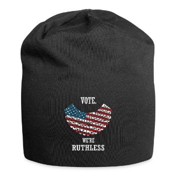 Women's Rights Vote We're Ruthless Human And Women - Jersey Beanie - black - Front