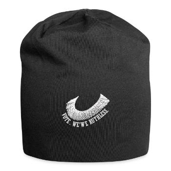 Women's Rights Vote We're Ruthless Human And Women - Jersey Beanie - black - Front