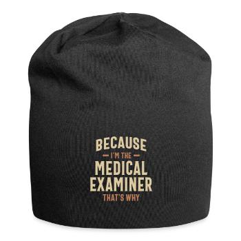 Médecin légiste Profession Travail Travailleur d’anniversaire - Bonnet en jersey - noir - Devant