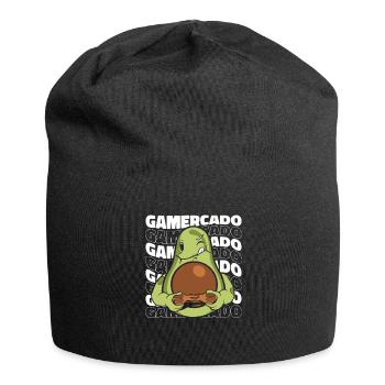 Gamer Gaming Video Games Videospiele - Jersey Beanie - black - Front