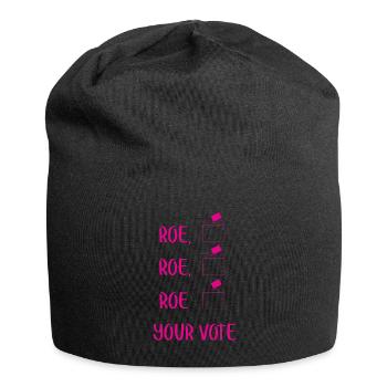 Roe Your Vote Pro-Choice Womens Feminist - Jersey Beanie - black - Front